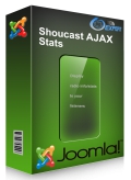 Shoutcast Stats plus Ajax Module Refresh for Joomla